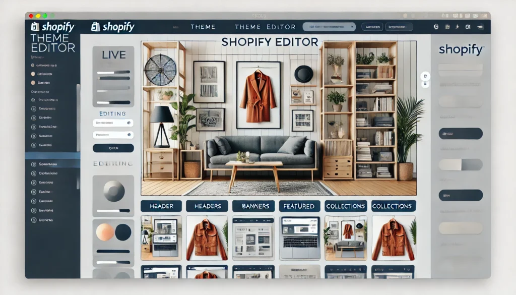 Shopify-theme-editor