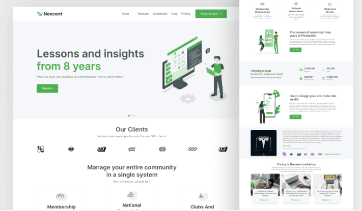 Front Page Design Layout